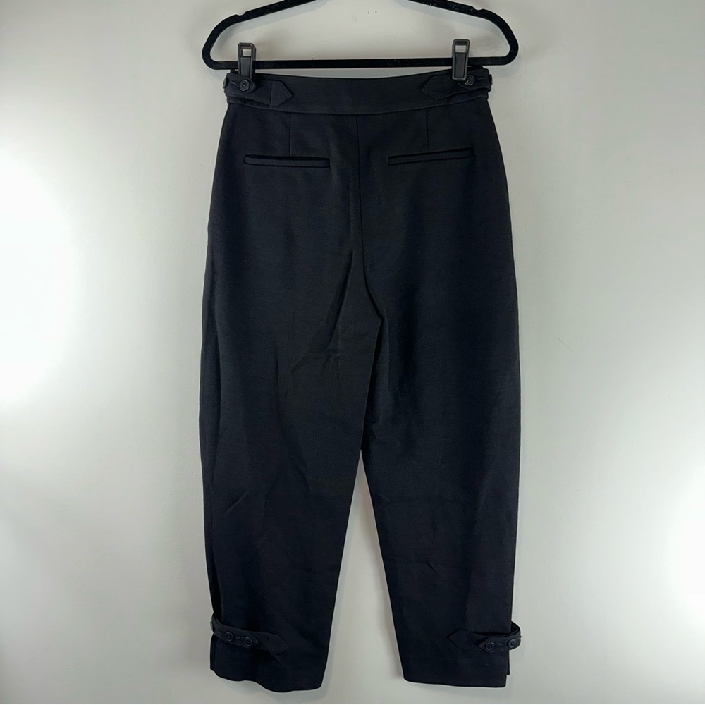 Tory Burch Knit Cargo Pant Wool Blend Black Women’s Cargo Pants Size 4 - Picture 7 of 15